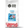 Suché krmivo pre psa John Dog Good Puppy kuracie mäso s hovädzím mäsom 12 kg