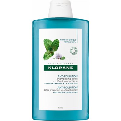 Klorane Aquatic Mint šampón 400 ml