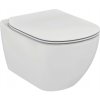 Ideal Standard Tesi - SET Závesné WC s AQUABLADE® + sedátko ultra ploché Soft-Close, biela T354601
