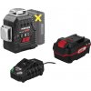 Parkside Performance® Aku krížový líniový laser Pkllp 3 x 360° 3360 A1 + Akumulátor 20 V 4 Ah + Rýchlonabíjačka 20 V 4,5A (800011297)