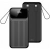 Wekome Powerbanka Maxlife s integrovanými kabely MXPB-06 PD QC 22,5 W 10 000 mAh černá