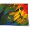 Sablio Plagát Farebné perie - 90x60 cm