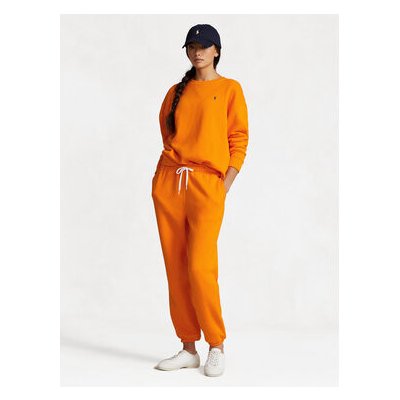 Polo Ralph Lauren teplákové nohavice Prl Flc Pnt 211943009007 regular fit oranžová