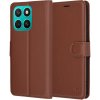 Techsuit – Leather Folio – kožené puzdro pre Honor X8c – hnedé