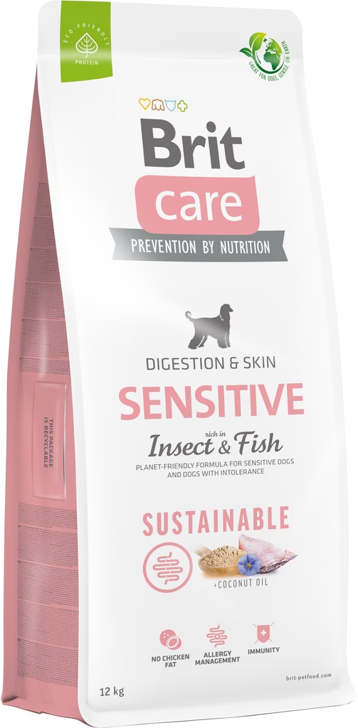 Brit Care Sustainable Sensitive Insect & Fish 12 kg