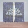 Sablio Záclony Star Wars Vesmír: 2ks 150x250cm
