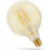 LED žiarovka GLOBE E-27 230V 5,5W COG 230V CCT (1700K-2700K)+DIM AMBER Wi-Fi/BT SMART, SPECTRUM WOJ14530
