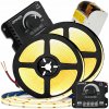 LED Neon COB pás 12V 10m 4000K NEUTRÁLNA + ZDROJ 120W + OVLÁDAČ - SET