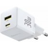 Baseus Palm Fast Nabíječka USB-A + USB-C 30W White
