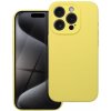 Puzdro gumené Apple iPhone 16 Plus Silicone 2mm žlté