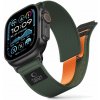 Remienok Tech-Protect Nylon Elite Apple Watch 8 / 9 / 10 / 11 / SE / Ultra (44 / 45 / 46 / 49 mm) Green/Orange