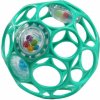 Bright Starts Loptička OBALL RATTLE s hrkálkou 10 cm Dark Turquoise