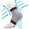 VOXX kompresné ponožky Fixan white 1 pár 39-42 102954
