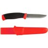 Morakniv 11828 Companion Rescue záchranársky nôž 9,9 cm, čierno-červená, plast, guma, puzdro