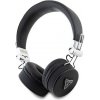 Guess PU Grained Triangle Logo ENC Bezdrátová Sluchátka Black GUBH70PGTSPSK