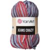 YarnArt Jeans Crazy 8214 Ružová, fialová, modrá