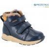 Protetika - zimné topánky RAUL navy - zateplené kožušinkou - TOP AKCIA! Veľkosť: 34