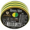 NEDES Izolačná páska 19mm / 10m žlto / zelená - TP1910/YG