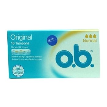 O.B. Original Normal tampóny 16 ks