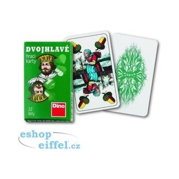 Dino Hracie karty dvojhlavé