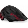 MET Roam MIPS Black Red Metallic/Matt Glossy 2023
