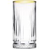 PAŞABAHÇE Elysia Gold Pohár na long drink, objem: 0,45 litra, výška: 150 mm (4 ks)