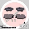 Sada brzdových platničiek kotúčovej brzdy OTTO ZIMMERMANN GMBH 20941.190.1