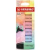 Zvýrazňovač STABILO BOSS MINI Pastel 6 ks - STABILO