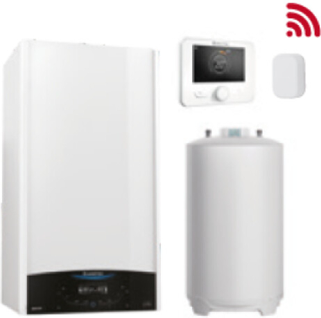 Ariston Genus One + System 24 3302514 + zásobník BCH CD1 120 EE ARI 3060753 + termostat Sensys HD 3319467 + vonkajšie čidlo 3318588