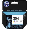 HP N9K05AE (304), originálny atrament, farebná