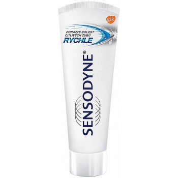 Sensodyne Rapid Whitening zubná pasta s fluoridom 75 ml