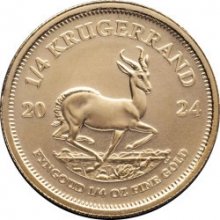 South African Mint zlatá mince Krugerrand 2024 1/4 oz
