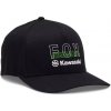 FOX šiltovka FOX X KAWASAKI Flexfit black - L/XL