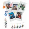 LoveInstant Pouzdro 5x s rámečkem a závěsným rámečkem pro Fuji INSTAX Mini 12 40 11 8 7s EVO LiPlay Link 2 SE / ZINK