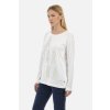 TRIČKO LA MARTINA WOMAN T-SHIRT L/S VISCOSE JERS OFF WHITE