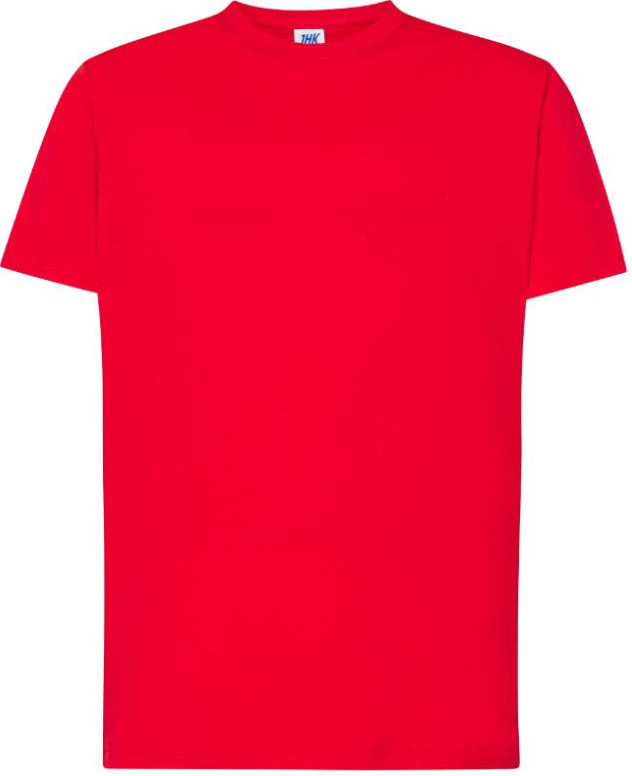 JHK tričko Regular Premium TSRA190 krátký rukáv pánské červené