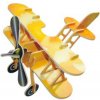 Woodcraft Drevené 3D puzzle Lietadlo Dvojplošník farebný 2 PC002
