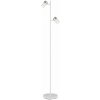 GLOBO 57851S BRISBON stojacia lampa V1540mm 2xGU10 biela, matný nikel