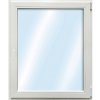 Plastové okno jednokrídlové ARON Basic biele 800 x 1600 mm DIN pravé