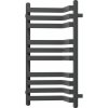 Mexen Loop kúpeľňový radiátor 750 x 375 mm, 413 W, antracit - W129-0750-350-00-66