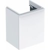 Geberit Smyle Square skrinka 49.2x40.6x61.7 cm závesná kúpeľňová skrinka pod umývadlo biela 500.363.00.1