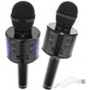 Solex Mikrofón ručný WS-858 BLACK Karaoke