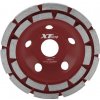 XTline Kotúč diamantový brúsny dvojradý 115 mm HBD115