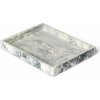 Ferm Living Podnos Mist Emerald Off-white 15 x 20 cm