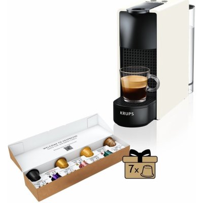 Kávovar na kapsule NESPRESSO KRUPS Essenza Mini Pure White XN1101 (XN1101)