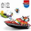 LEGO® City 60373 Hasičská záchranná loď a čln