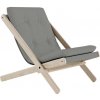 Karup Design deckchair BOOGIE - lehátko (skladacie) 65x88x75 cm grey neošetřené (bez oleja, bez laku)