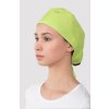 Dámska zdravotnícka farebná čiapka M-321, limetková (Zdravotnícke oblečenie)