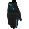 Rukavice ALPINESTARS Reef V2, dámske (čierna/modrá) XS