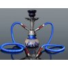 SHISHA 1 s kufríkom modrá 25 cm